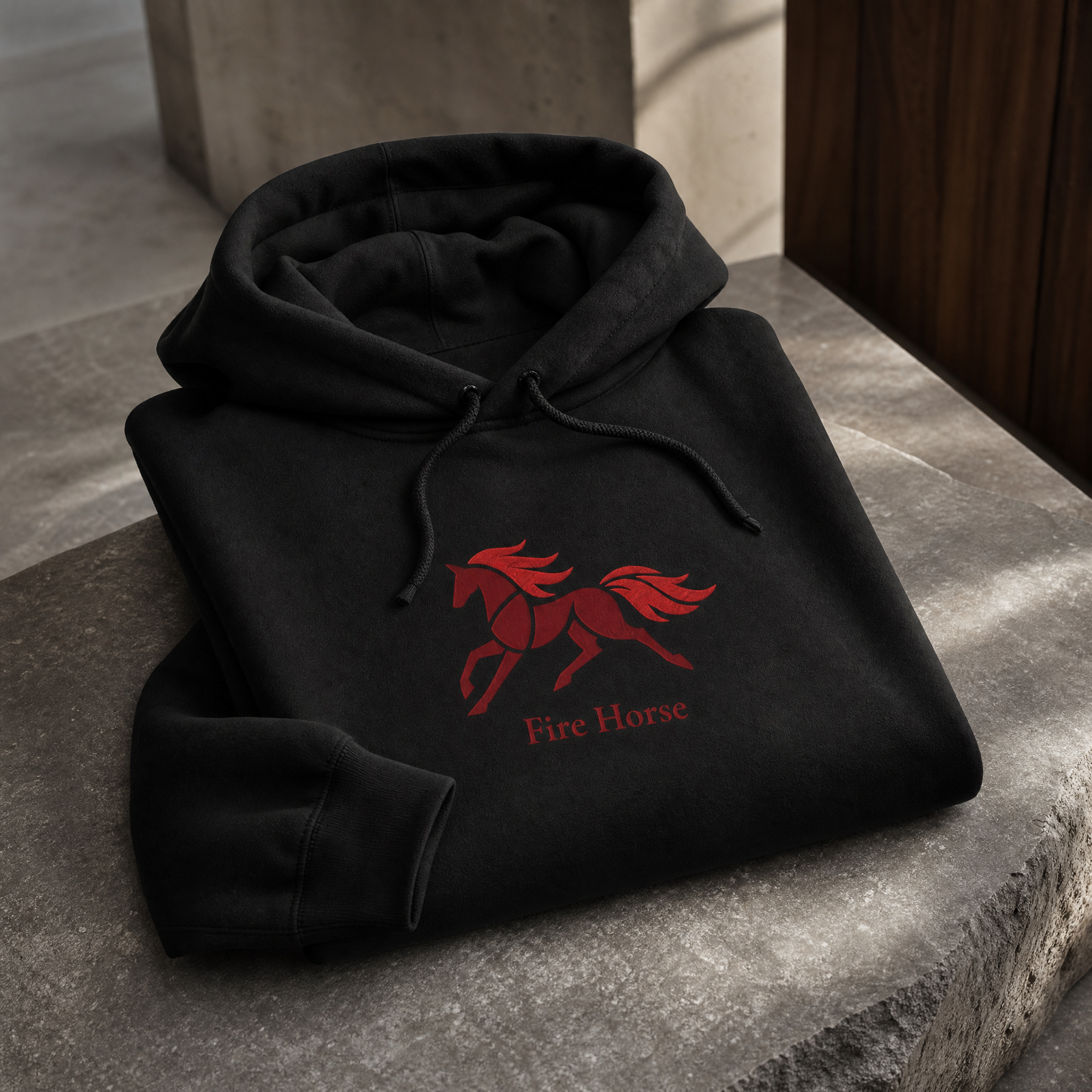 FIRE HORSE - GRAY HOODIE - Fire Horse™