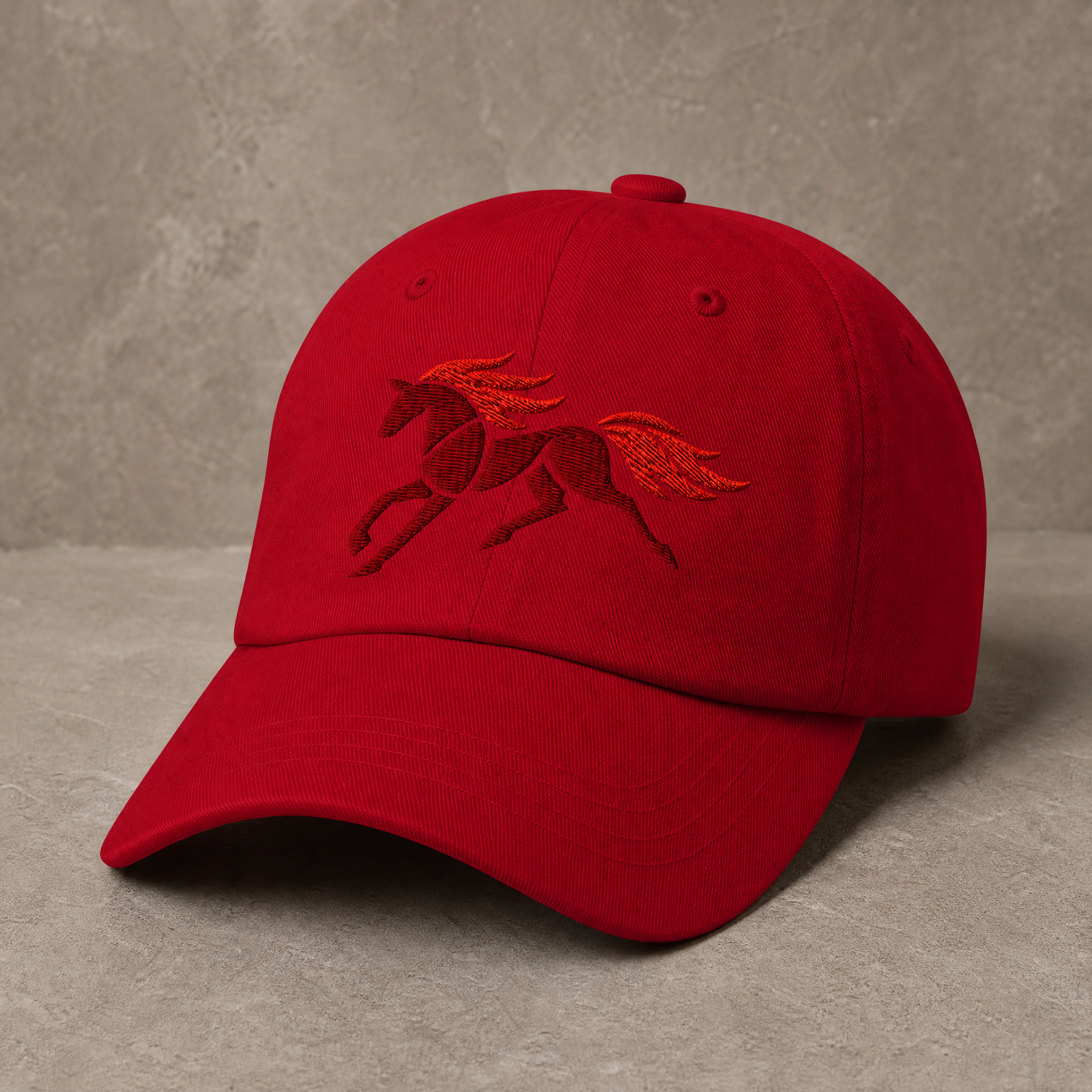 Fire Horse™ Embroidered Dad Hat