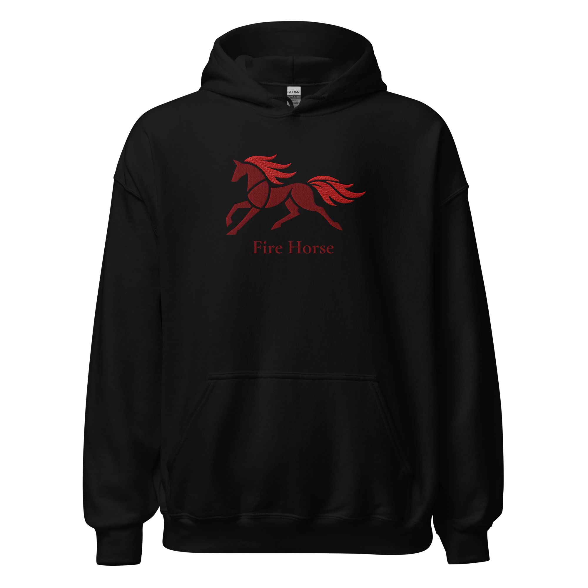 Fire Horse - Black Hoodie