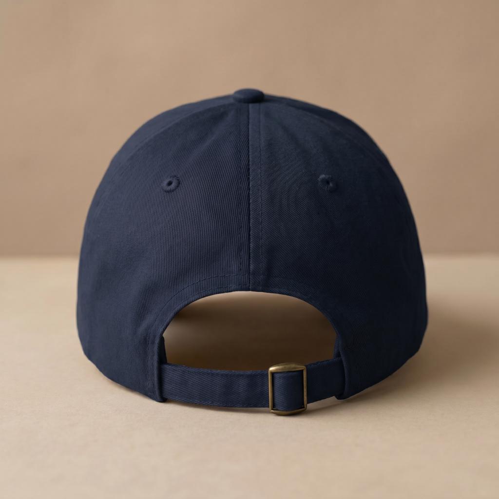 Navy 1776–2026 hat with red and white back design.