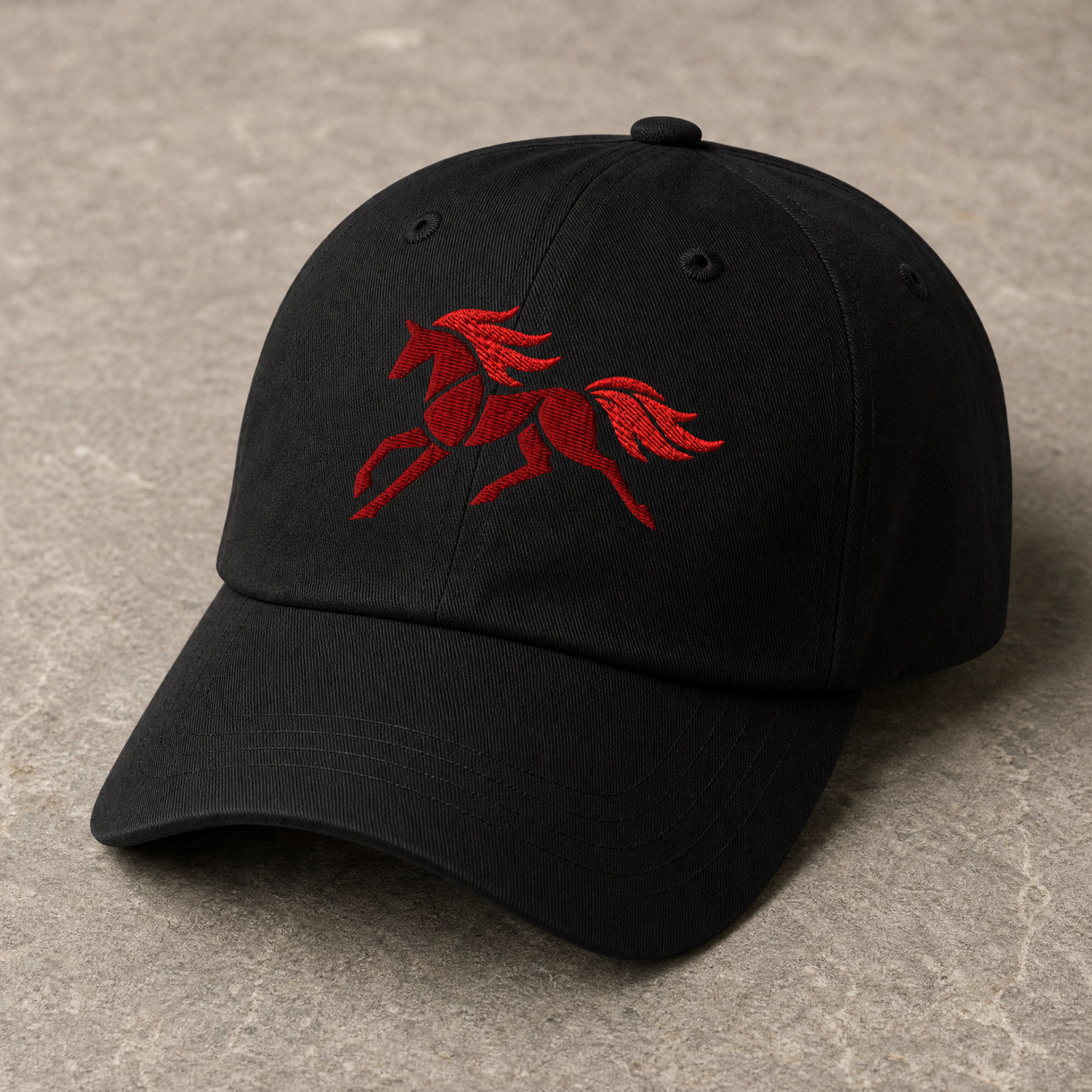Fire Horse™ Embroidered Dad Hat
