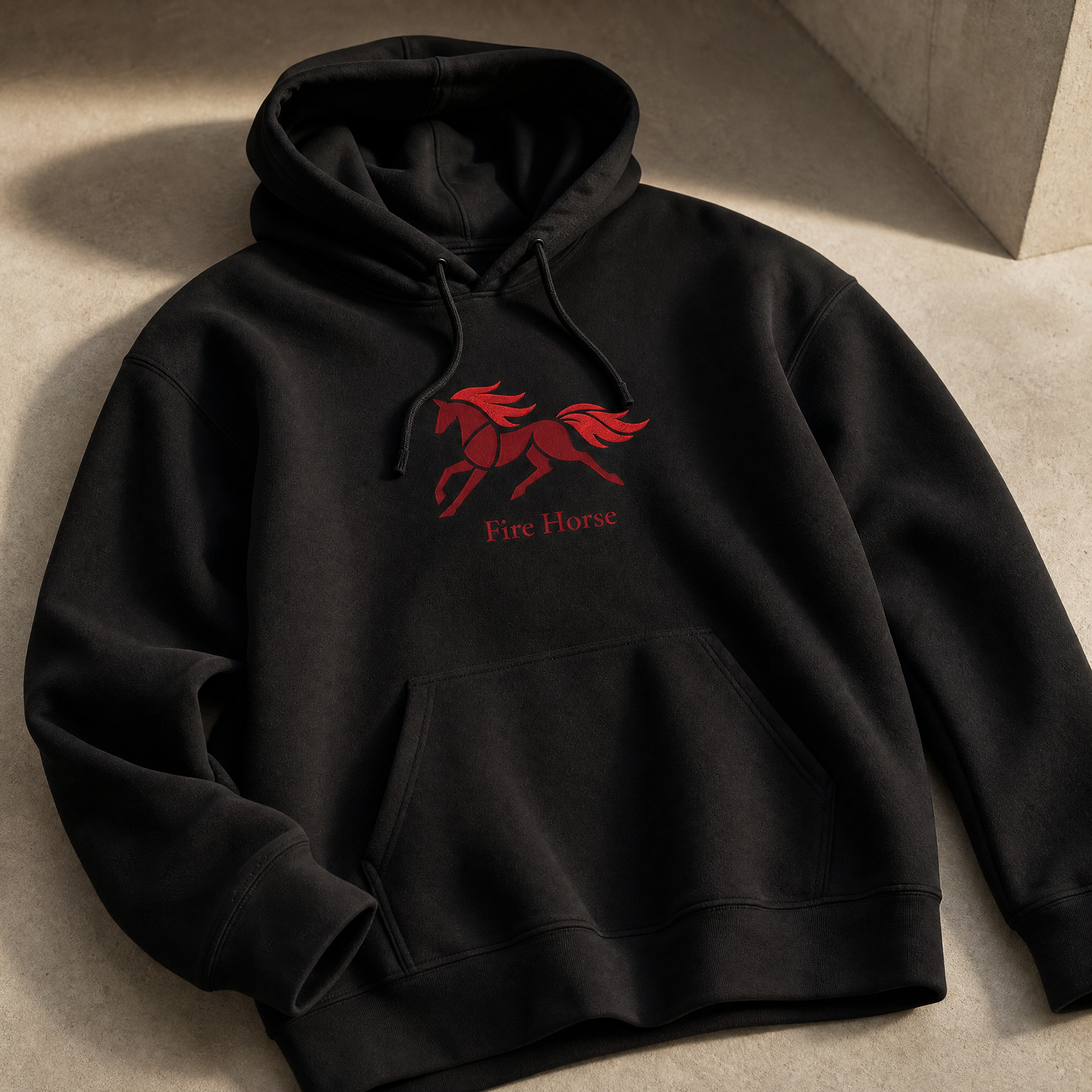 FIRE HORSE - GRAY HOODIE - Fire Horse™
