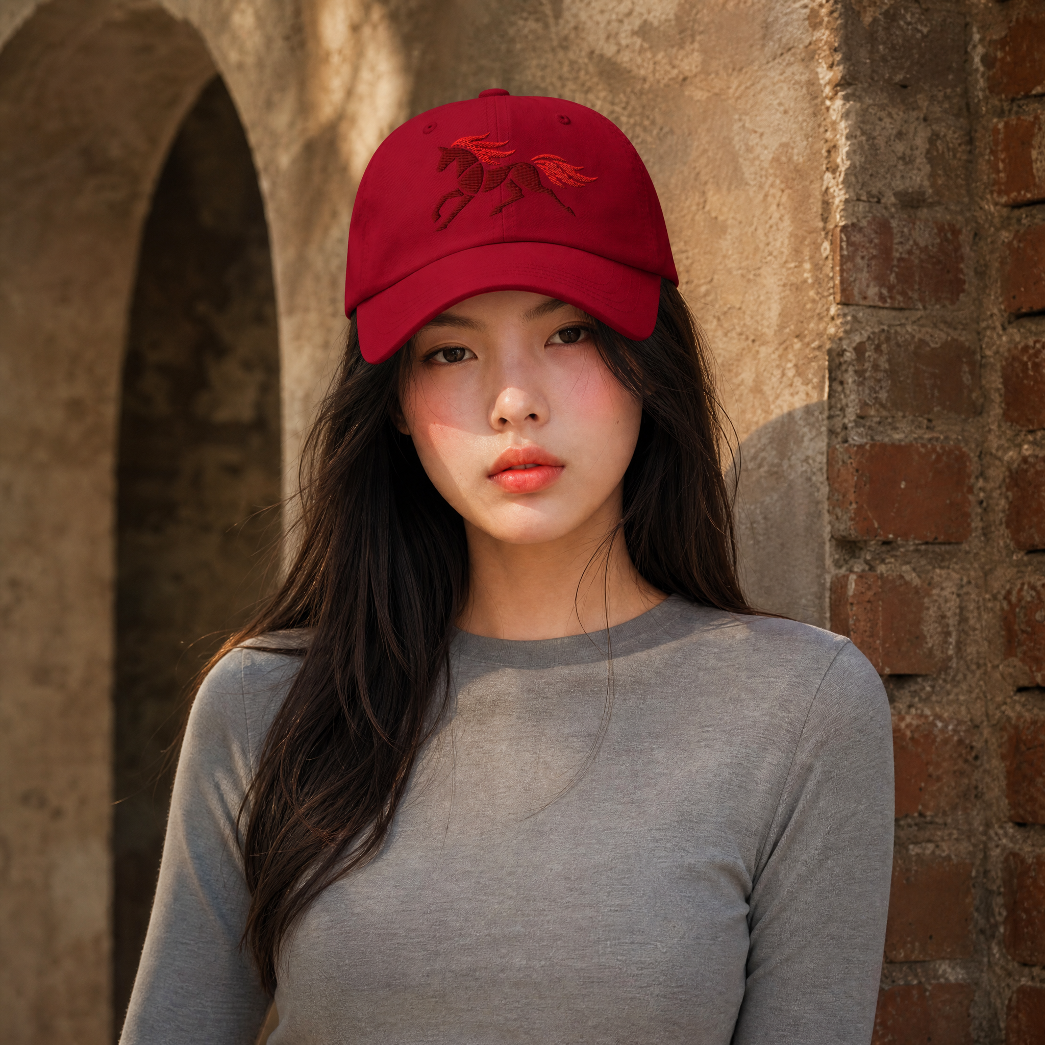 Fire Horse™ Embroidered Dad Hat
